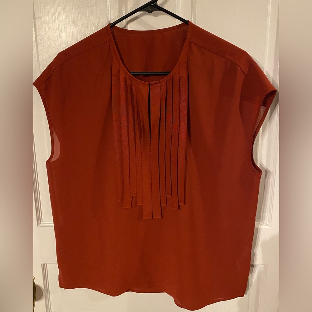 J. Crew Short Sleeve Blouse - Size M